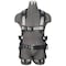 Safewaze PRO+ Slate Construction Harness: Alu 3D, Alu QC Chest/Legs, XL 021-1821 - alternate 1